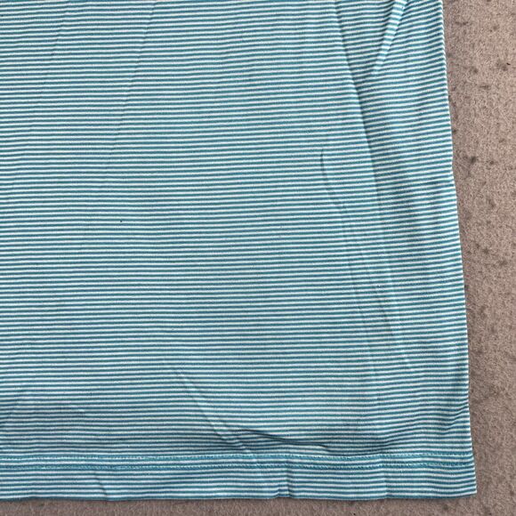 Fairway & Greene Monroe Golf Club Pureformance Blue Striped Polo Shirt Men’s M - Picture 16 of 16